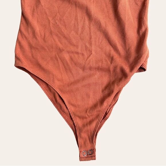 Forever 21 Burnt Orange Tank Bodysuit - Picture 3 of 5